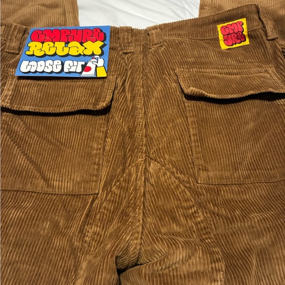 Empyre Men's Brown Corduroy Cargo Pants - Picture 7 of 7